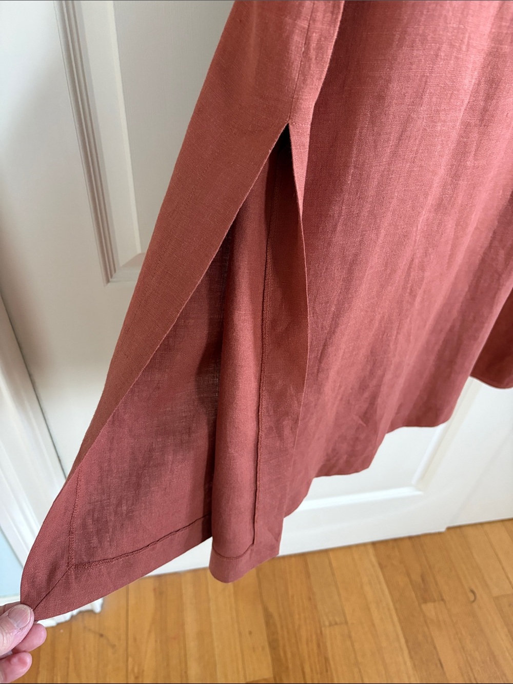 The J. Peterman Company Linen Maxi Dress Size Medium - Picture 6 of 8